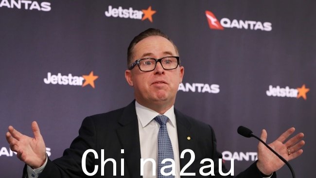 即将离任的澳洲航空首席执行官艾伦·乔伊斯 (Alan Joyce) 坚称，该公司无意退还任何大流行时期纳税人的资金它已经收到了。图片来源：Lisa Maree Williams/Getty Images。” Sizes=