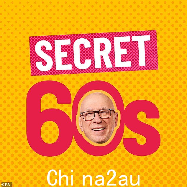 由 Greatest Hits Radio 发布的肯·布鲁斯秘密 60 年代未注明日期的讲义图片,播放十年来“最具标志性的歌曲和传奇歌手”