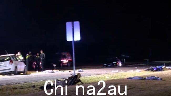 维多利亚警方于周日下午 6.30 左右对这起事故做出了回应。图片:九新闻