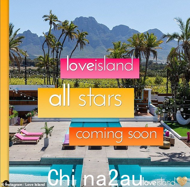 激动人心!Love Island 的 Instagram 帐户也宣布了该节目,他们准备在周二的国家电视奖上争夺最佳真人秀竞赛奖