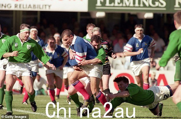 爱尔兰也自毁了,1995年在与法国的比赛中经历了三天的鞭笞