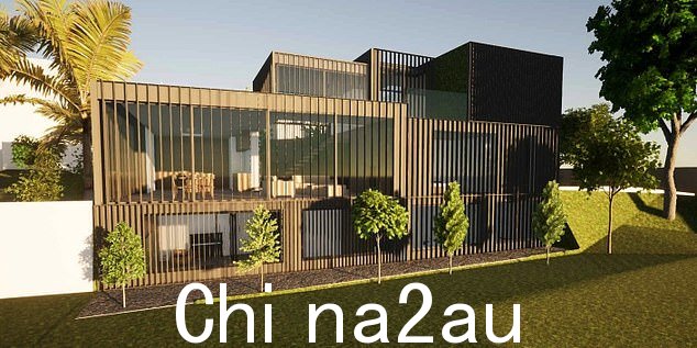 拟议的四卧室住宅将设有阳光露台、开放式底层厨房、起居和用餐区、绿色屋顶系统和地源热泵