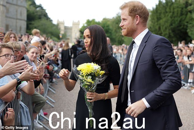 这次散步被认为标志着威廉王子和哈里王子及其妻子自 2020 年 3 月以来首次公开露面,他们之间的关系明显缓和