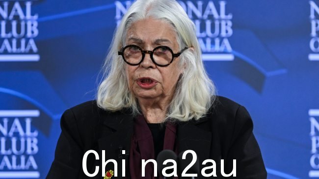 在公投前民调低迷之际,玛西娅·兰顿对议会之声的批评者发起了令人震惊的攻击。图片:NCA NewsWire / Martin Ollman