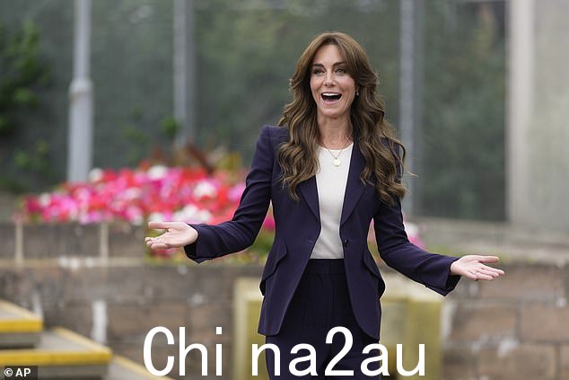 Kate 今天访问萨顿的 HMP High Down,了解有关远期信托如何运作的更多信息