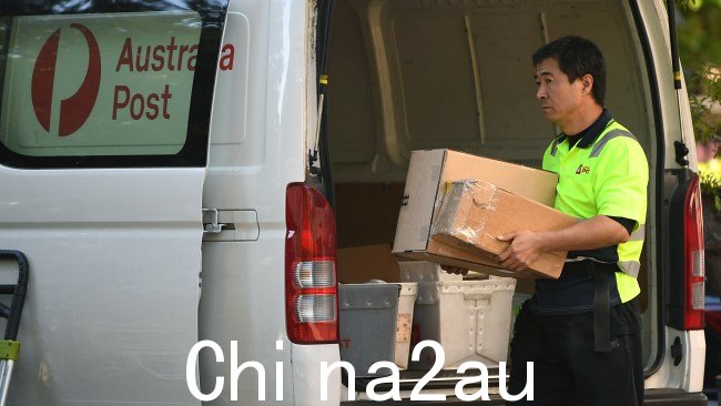国家邮政服务宣布,在收到客户投诉后,他们将转向数字送货卡。图片:NCA NewsWire/Joel Carrett