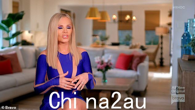 假衣服:塔姆拉在忏悔中说,“珍妮是一位瑜伽妈妈,现在她穿着假名牌衣服。你想让人们认为你有这么多钱,但我没有”不要相信这一点'