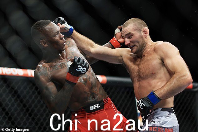 一周前,他在悉尼举行的 UFC 293 比赛中击败 Israel Adesanya