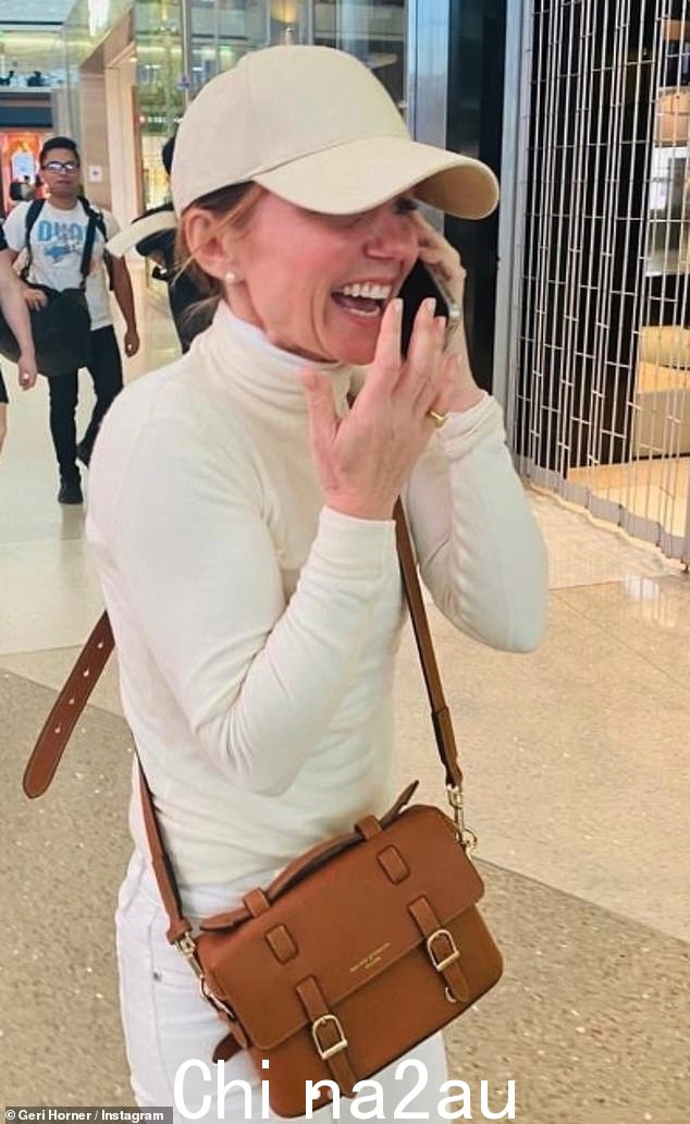 很高兴!51 岁的 Geri Horner 在 Instagram 上分享了她得知自己的最新儿童读物将于周日出版的那一刻