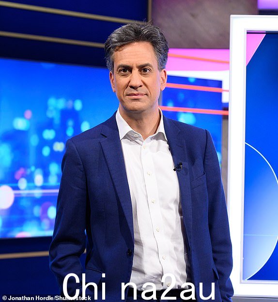 强制信用：照片由 Jonathan Hordle/Shutterstock (13979473ak) Ed Miliband 'Peston'电视节目，第 20 集英国伦敦 - 2023 年 6 月 21 日