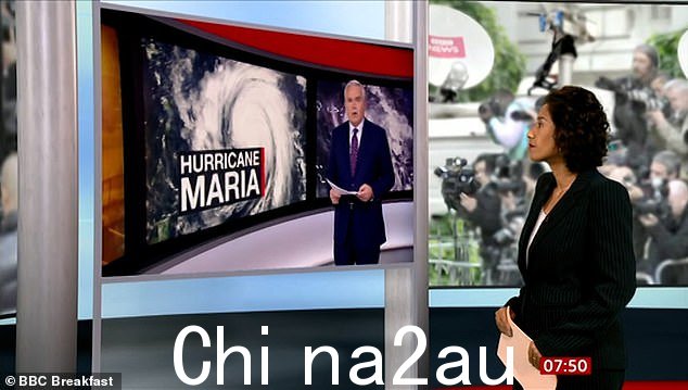 Huw Edwards 今天早上意外地出现在 BBC One 上,当时无意中播放了 Newswatch 的旧片段