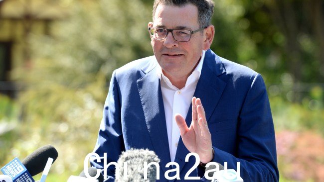 维多利亚州州长 Daniel Andrews 标记了他的继任者可能会在周三中午的工党核心会议上选出。图片：NCA NewsWire / Andrew Henshaw