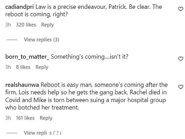 粉丝们很高兴看到这些快照,许多人将这篇文章视为该系列可能回归的明显暗示