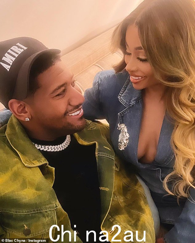 新火焰:Blac Chyna 正式公开了她与歌手 Derrick Milano 的恋情 - 在她令人震惊的重生基督徒转变中