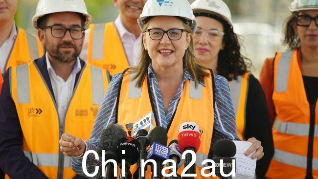 Jacinta Allan 的新内阁将于周二议会复会之前公布。图片:NCA NewsWire / Luis Enrique Ascui