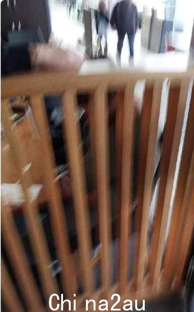 哈蒙德似乎倒在了日本餐厅内