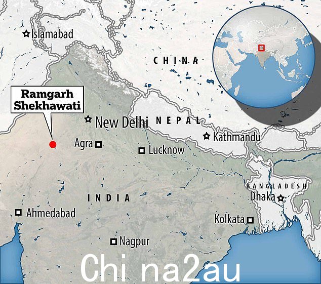 女孩的尸体在拉贾斯坦邦锡卡尔市 Ramgarh Shekhawati 地区的一口井底悲惨地被发现