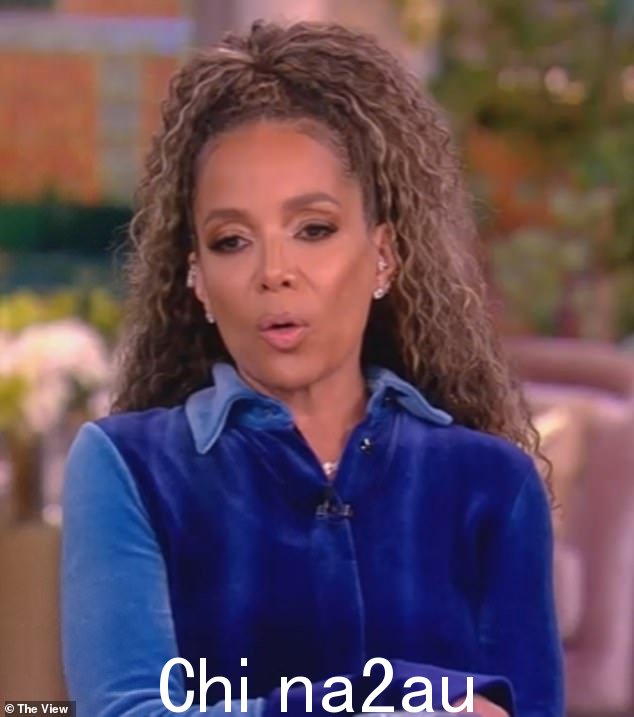 Sunny Hostin 被指控在周三的 The View 节目中发表“严厉”评论