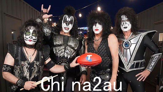 美国乐队 KISS(如图)已准备好在今年的 AFL 总决赛日上震撼 MCG