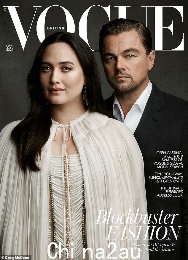 本月《Vogue》重磅登陆……莱昂纳多·迪卡普里奥和他的《花月杀手》联合主演莉莉·格拉德斯通登上封面