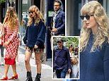 泰勒·斯威夫特 (Taylor Swift) 出席在纽约为布蕾克·莱弗利 (Blake Lively) 和瑞恩·雷诺兹 (Ryan Reynolds) 的女儿伊内兹 (Inez) 举办的众星云集的 7 岁生日派对,吉吉·哈迪德 (Gigi Hadid)、布莱德利·库珀 (Bradley Cooper) 和艾米莉·布朗特 (Emily Blunt) 也出席了!