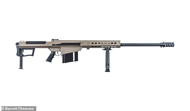 Barrett M107A1 的最大射程为 2.49 英里