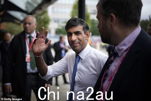 Rishi Sunak 今天在保守党会议上准备迎接一场风暴,一群反叛者将挑战他的税收立场