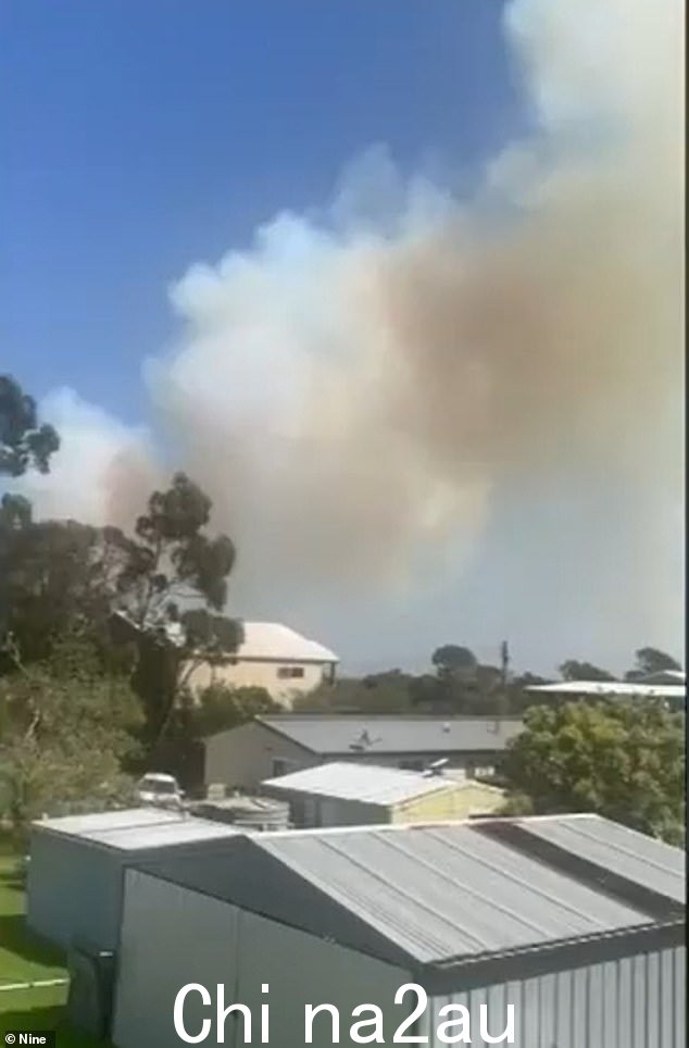 周一,强风在维多利亚吉普斯兰地区引发了多场丛林大火