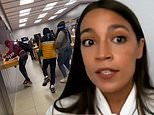 AOC 为商店扒手辩护的视频是“饥饿”的人在寻找面包，该视频在费城发生抢劫事件后疯传，暴民瞄准了 iPhone、运动鞋和酒类商店 - 到目前为止，至少有 30 人被指控