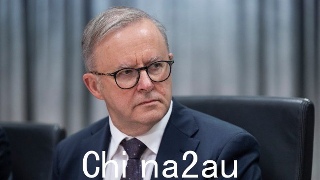 总理安东尼·艾博内塞 (Anthony Albanese) 被指控拒绝为该事件造成的分裂承担责任。语音公投。图片:Matt Jelonek/Getty Images