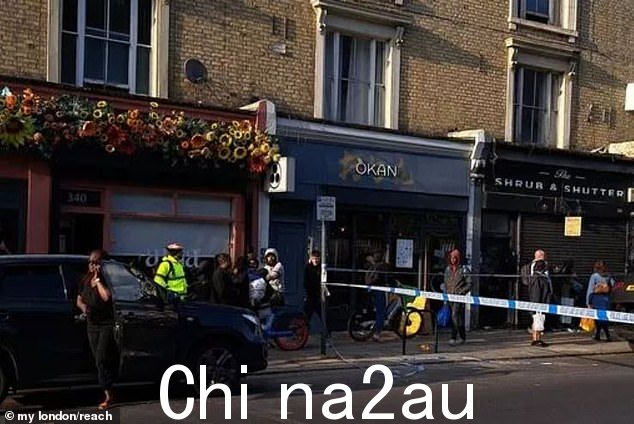 刺伤事件发生在今天早些时候伦敦布里克斯顿的一排商店附近