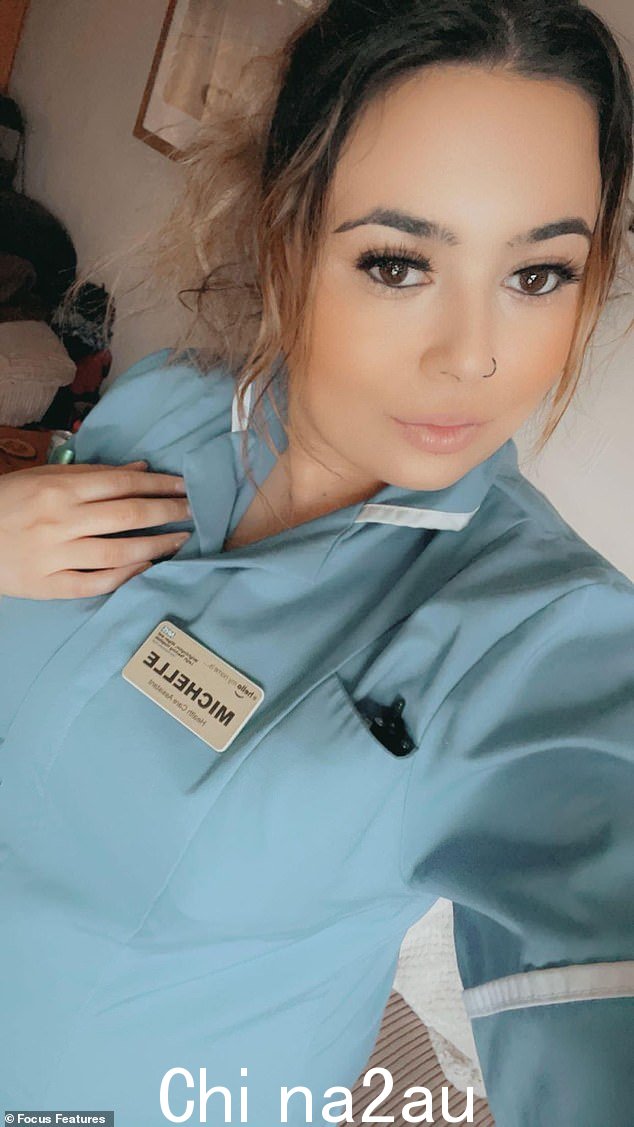 米歇尔·萨利斯 (Michelle Sallis)(如图),27 岁,来自曼彻斯特,从八岁起就遭受了继父的性虐待