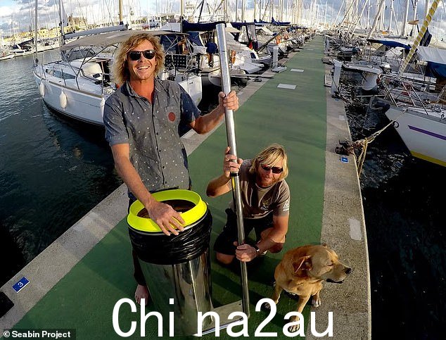 来自珀斯的 Peter Ceglinski 和 Andrew Turton(如图)花了四年时间开发“Seabin”,旨在解决世界海洋面临的最大问题之一 - 提出他们的自动化垃圾撇取原型2015 年