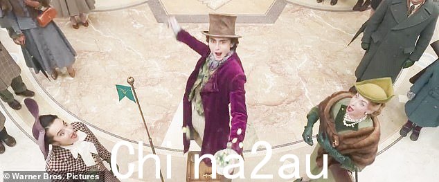 脱颖而出:演员目前正在准备音乐剧《旺卡》的上映,他将在其中饰演同名巧克力师