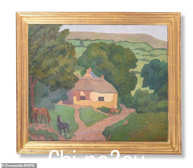 这幅罗伯特·波尔希尔·贝文 (Robert Polhill Bevan) 的画作估价为 35,000 英镑,售价为 60,000 英镑