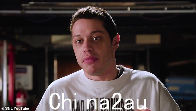Return to SNL: She was immediately cut off when Davidson sent her what he called the 'Kenan face,' referencing to fellow SNL star, Kenan Thompson