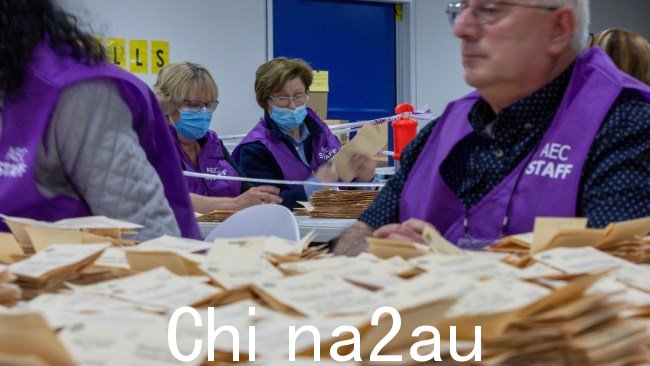 数百万澳大利亚人在公投中投票周六,投票中心于下午 6 点关闭,以便计票。图片:sanka Ratnayake/Getty Images