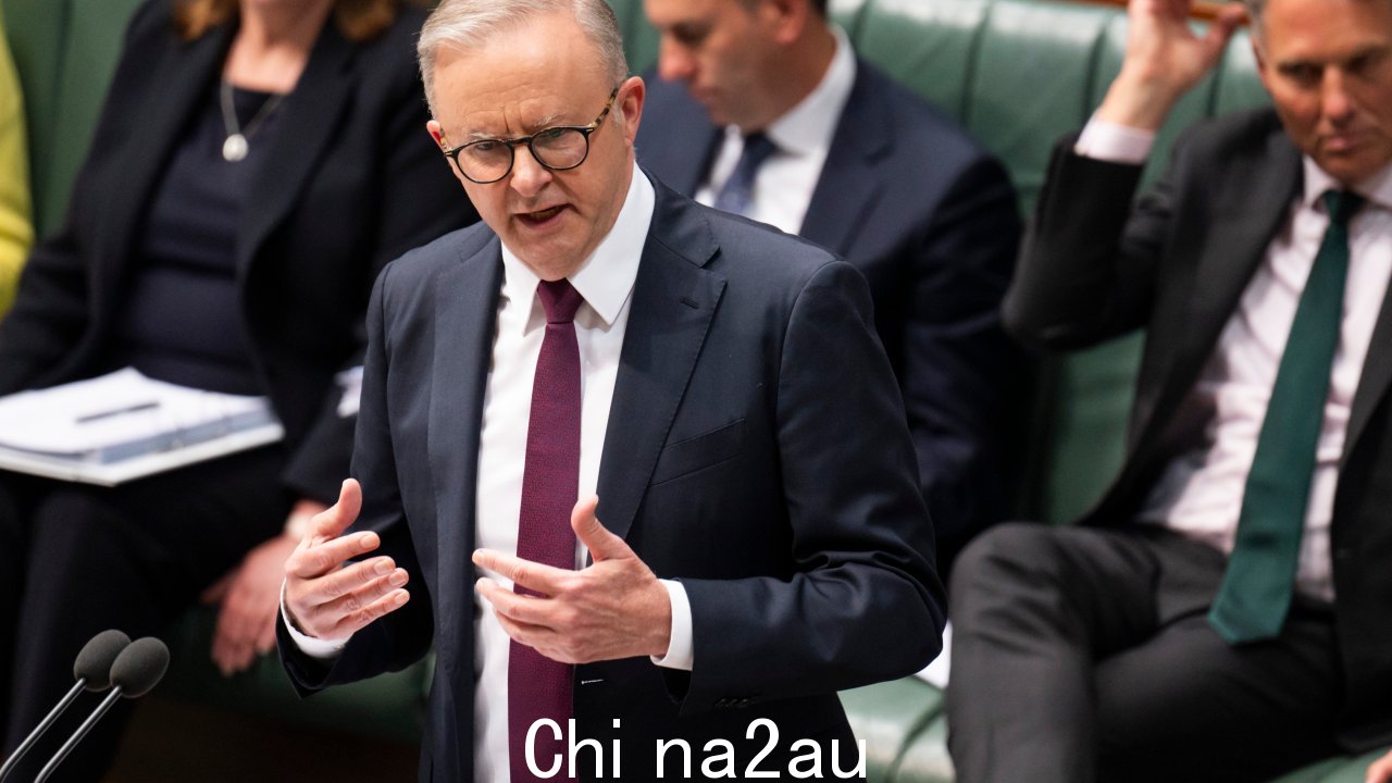 Albanese 先生反驳了副自由党领袖关于《声音》缺乏两党合作的建议。图片：NCA NewsWire / Martin Ollman