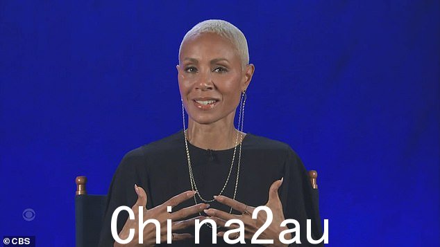复杂的关系:贾达·萍克特·史密斯 (Jada Pinkett Smith) 在周一的《史蒂芬·科尔伯特深夜秀》节目中称威尔·史密斯为她的“人生伴侣”,尽管最近透露他们自 2016 年以来就已分居”类=