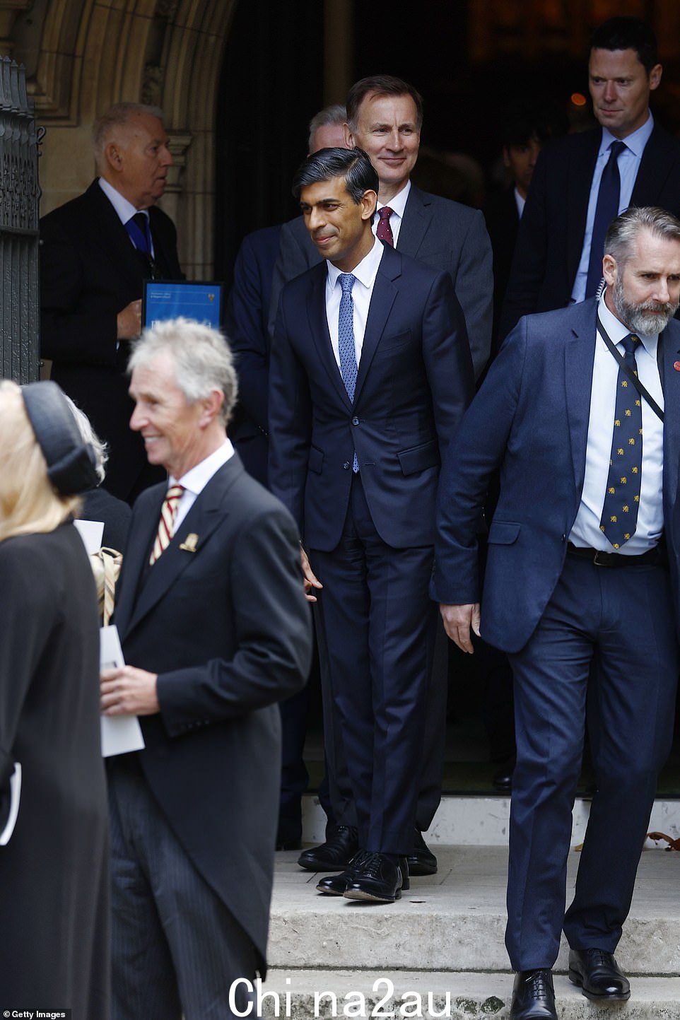 Rishi Sunak 和 Jeremy Hunt 今天一起退伍