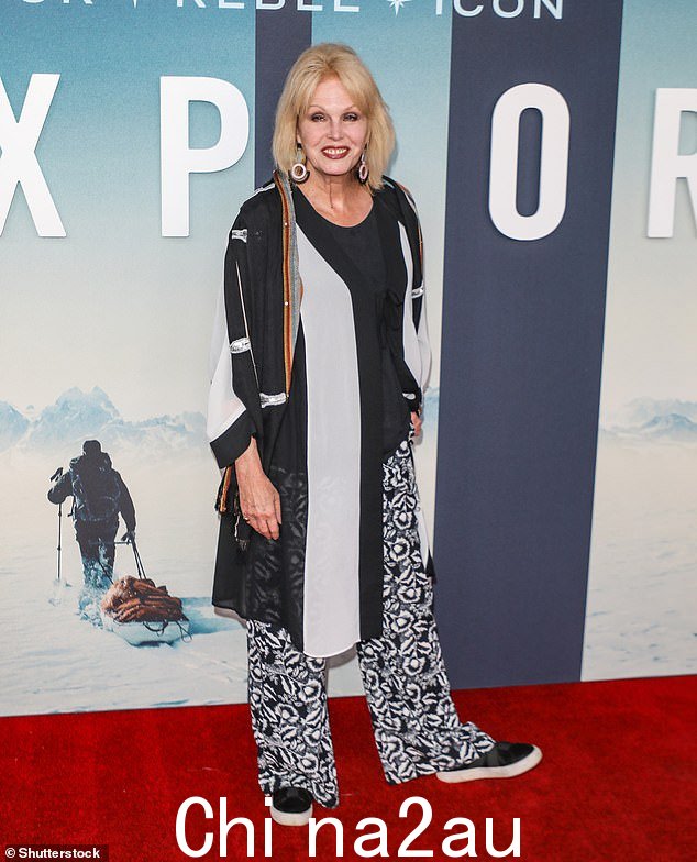 Joanna Lumley(如图)始终避免整容手术“调整”,例如肉毒杆菌和填充剂
