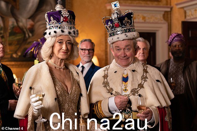 她还因在《温莎》中扮演卡米拉而闻名,该剧在五月的加冕特别节目中播出