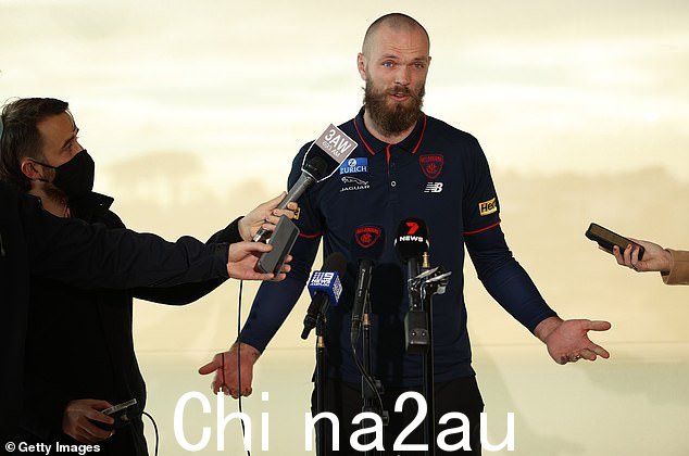 Max Gawn 说 Clayton Oliver 最近癫痫发作后恢复良好
