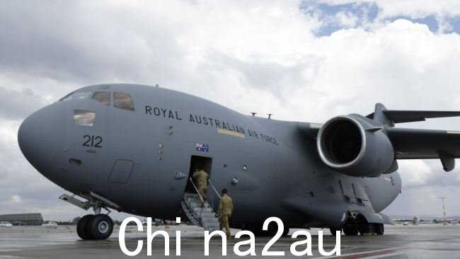 政府将增派两架澳大利亚皇家空军飞机以及额外的澳大利亚国防军人员，前往中东。图片：澳大利亚国防部，Twitter