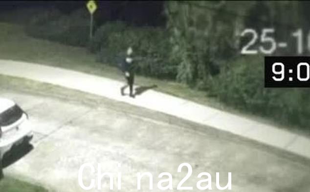 中央电视台发布了泰森在沃克吕兹镇街道上平静行走的画面,据信他在杀死詹姆斯女士后不到两小时