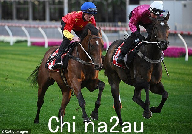 枪械学徒骑师扎克·劳埃德 (Zac Lloyd) 将登上 Militarize(左)参加第 102 次考克斯板块演习