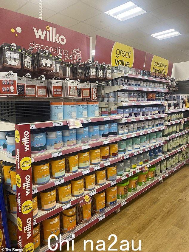 Wilko 顾客将能够再次在 The Range 购买其 DIY 产品