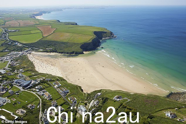 Mawgan Porth(如图,库存图片)因其新近受到名人的欢迎而被当地人昵称为“海上好莱坞”