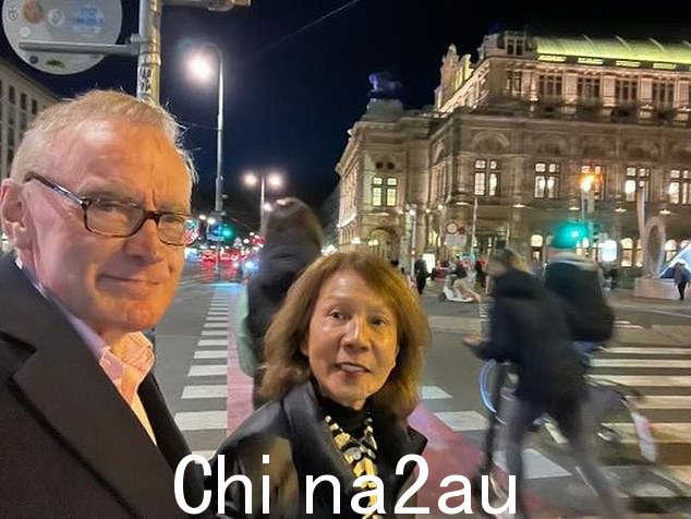 卡尔先生和他的妻子在维也纳拍摄最后一张合影