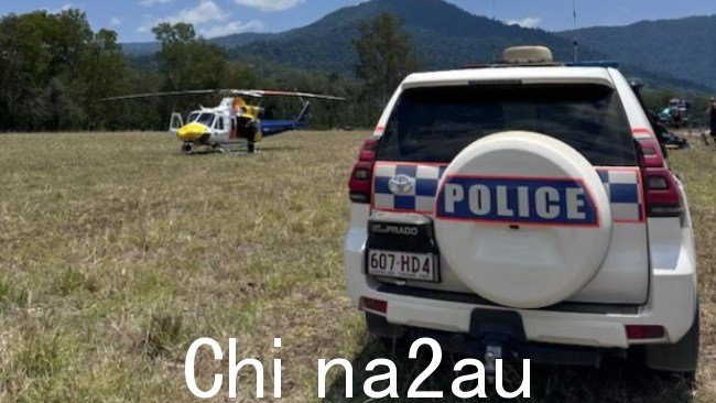 周六早上发生一架轻型飞机失事后，昆士兰地区正在进行大规模搜救行动。图片：RACQ CQ Rescue
